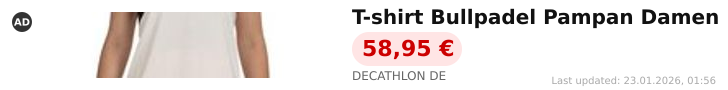 Adverisement: T-shirt Bullpadel Pampan Damen